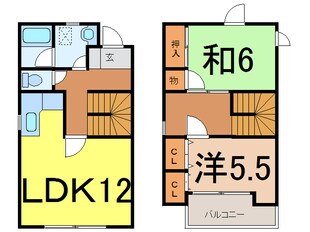 相馬駅 徒歩16分 1-2階の物件間取画像